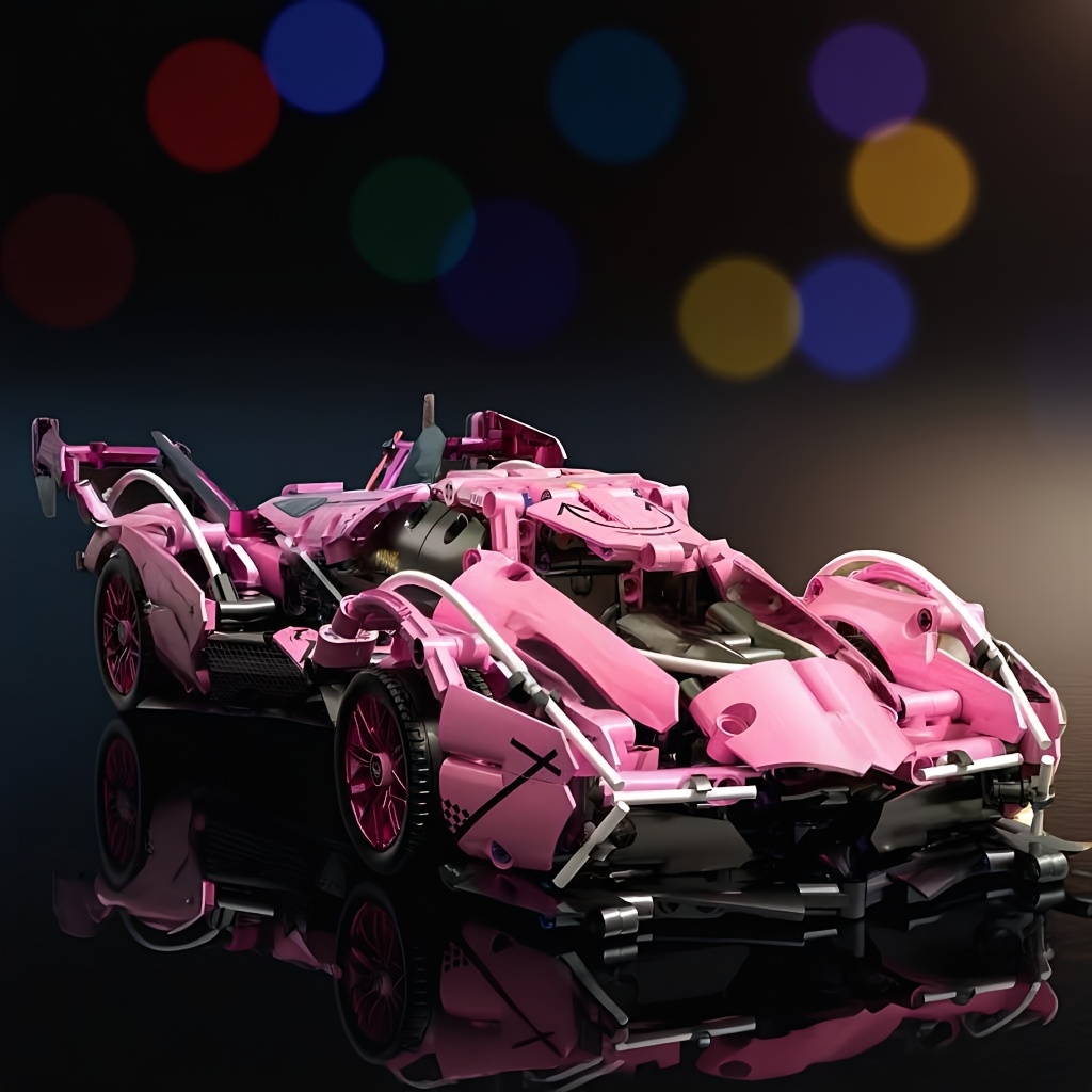 Trendy Sweet Cool Mechanical Assembly Race Car